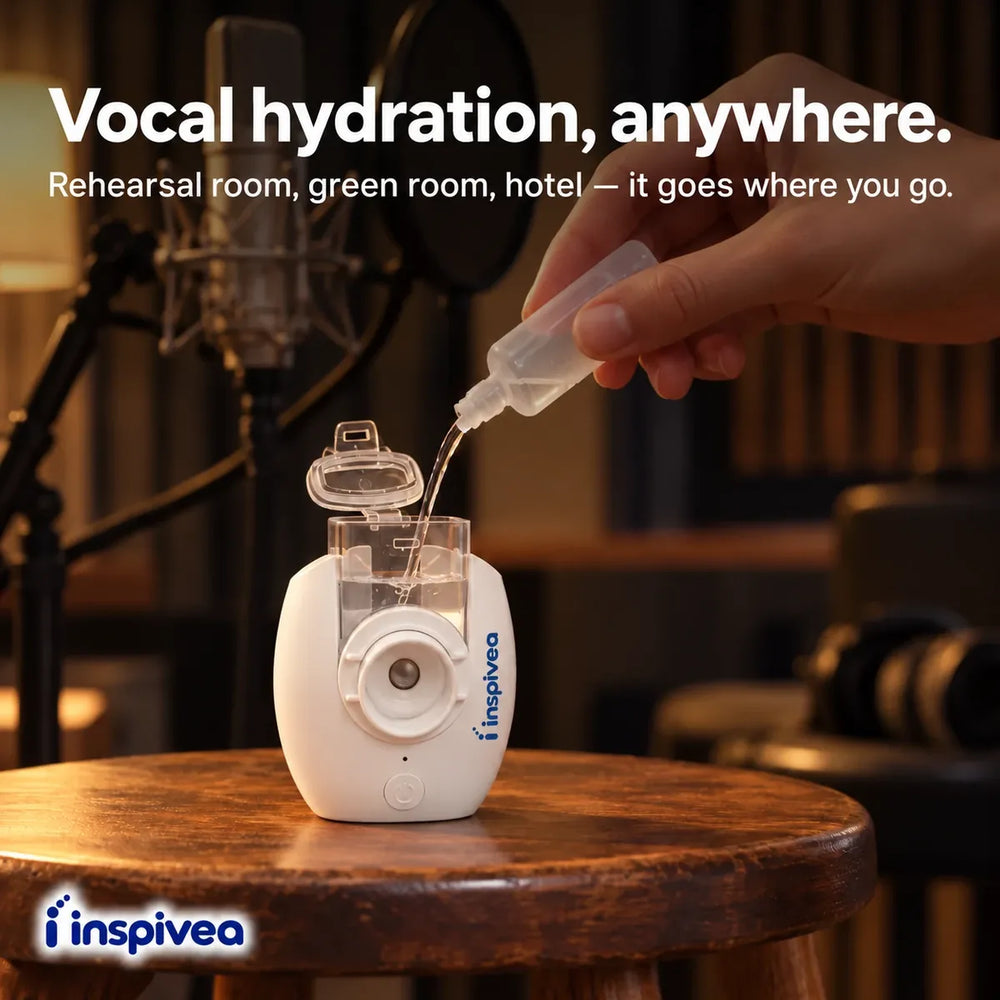 Vocal hydration, anywhere