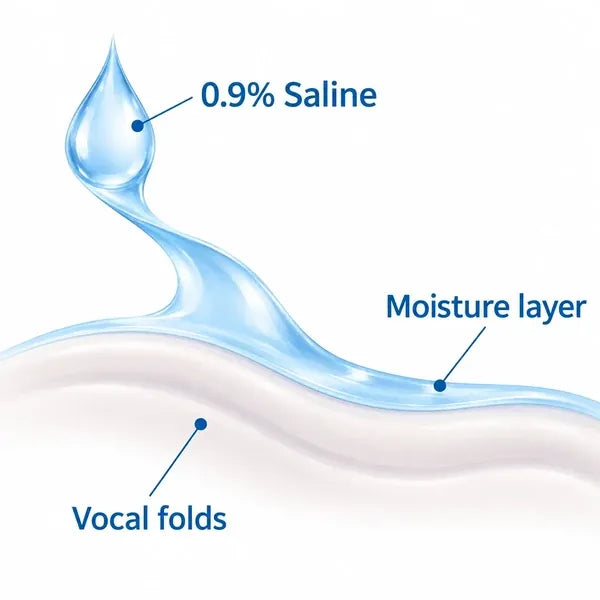 Why saline?